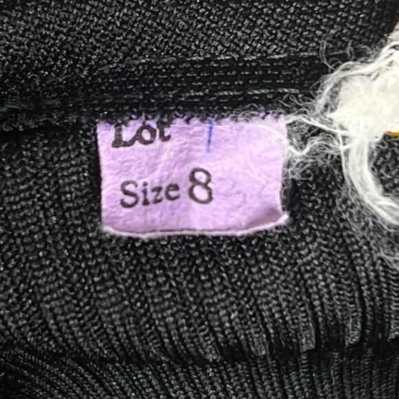 Vintage 70s Ayres Unlimited Two Tone Ribbed Geometric Print Maxi Dress Mod Retro - Picture 4 of 13